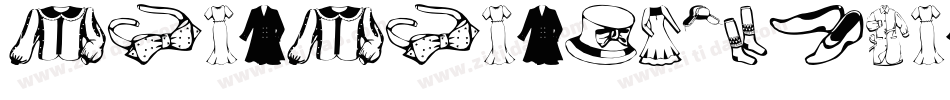 Wang Wang clothing字体转换